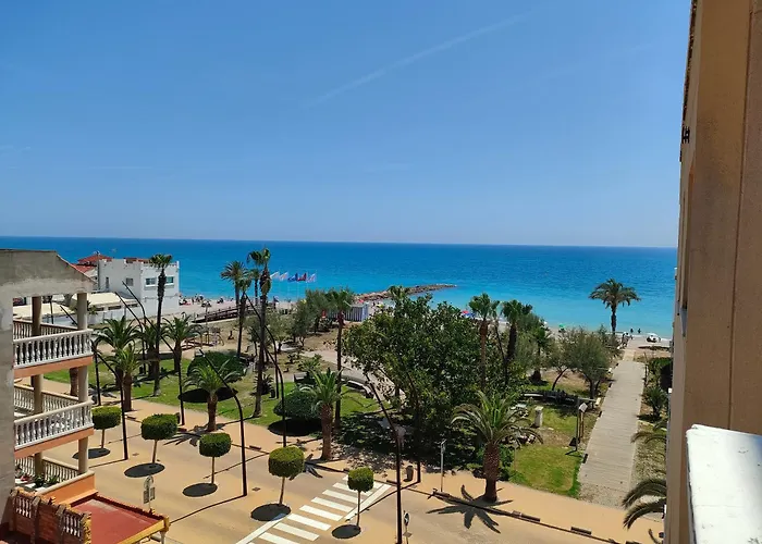 公寓 Playa Paradis - Primera Linea De Playa - Ap-7 3min - Self Check-in 24h